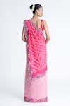 Shop_Naina Jain_Metallic Silk Embroidered Saree With Unstitched Blouse Fabric _at_Aza_Fashions