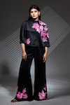Buy_Ellemora Fashions_Ephemeral Embrace Floral Embroidered Top With Pant _at_Aza_Fashions