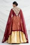 Ellemora Fashions_Royale Embroidered Blouse Lehenga Set _Online_at_Aza_Fashions
