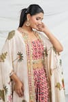 Shop_Ellemora Fashions_Printed Shrug Skirt Set _Online_at_Aza_Fashions