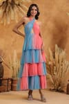 Shop_B'Infinite_Sky Candy Tulle Tiered Dress _Online_at_Aza_Fashions