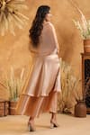 Shop_B'Infinite_Mocha Aura Flow Gown _at_Aza_Fashions