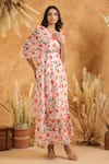 Shop_B'Infinite_Wallflower Aura Flow Gown _Online_at_Aza_Fashions
