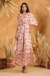 Buy_B'Infinite_Wallflower Aura Flow Gown _at_Aza_Fashions