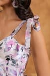 B'Infinite_Lavender Blush Bow Dress _Online_at_Aza_Fashions