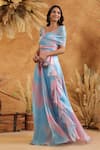 B'Infinite_Sky Candy Draped Gown _at_Aza_Fashions