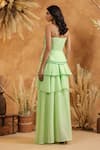 Shop_B'Infinite_Mint Ruffle Cascade Gown _at_Aza_Fashions
