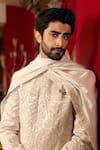Shop_Dolly J_Orvain Embroidered Sherwani Set _at_Aza_Fashions