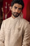 Buy_Dolly J_Orvain Embroidered Sherwani Set _Online_at_Aza_Fashions