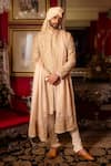 Buy_Dolly J_Sirocco Thread Embroidered Sherwani Set _at_Aza_Fashions