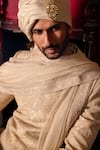 Shop_Dolly J_Auralis Embroidered Sherwani & Kurta Set _at_Aza_Fashions