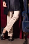 Dolly J_Nightroot Embroidered Sherwani Kurta Set _Online_at_Aza_Fashions
