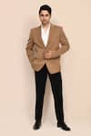 Buy_Aryavir Malhotra_Embroidered Blazer _at_Aza_Fashions