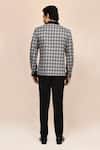 Shop_Aryavir Malhotra_Plaid Jacket & Black Pant Set _at_Aza_Fashions