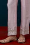 Anantaa By Roohi_Floral Buds Embroidered Kurta & Pant Set _Online_at_Aza_Fashions