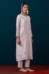 Buy_Anantaa By Roohi_Floral Buds Embroidered Kurta & Pant Set _Online_at_Aza_Fashions