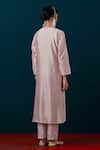 Shop_Anantaa By Roohi_Floral Buds Embroidered Kurta With Pant _at_Aza_Fashions