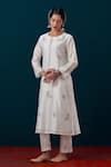 Buy_Anantaa By Roohi_Silk Chanderi Embroidered Kurta & Pant Set _at_Aza_Fashions