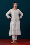 Buy_Anantaa By Roohi_Silk Chanderi Embroidered Kurta & Pant Set _Online_at_Aza_Fashions