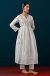 Anantaa By Roohi_Embroidered Gathered Anarkali With Pant _Online_at_Aza_Fashions