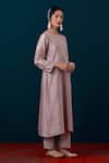 Anantaa By Roohi_Silk Chanderi Embroidered Kurta With Pant _Online_at_Aza_Fashions