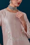 Anantaa By Roohi_Florette Embroidered Kurta With Pant _at_Aza_Fashions