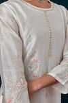Anantaa By Roohi_Florette Embroidered Kurta & Pant Set _at_Aza_Fashions