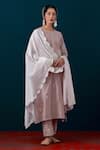 Buy_Anantaa By Roohi_Silk Chanderi Embroidered Dupatta _at_Aza_Fashions
