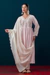 Shop_Anantaa By Roohi_Silk Chanderi Dupatta _at_Aza_Fashions