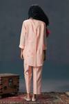 Shop_Arcvsh By Pallavi Singh_Old Rose Pink Embroidered Shirt & Pant Set _at_Aza_Fashions