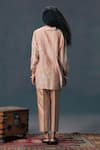 Shop_Arcvsh By Pallavi Singh_Mocha Mousse Discharge Print Shirt  _at_Aza_Fashions