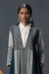 Buy_Arcvsh By Pallavi Singh_Green Embroidered Jacket Pant Set _Online_at_Aza_Fashions