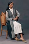 Buy_Arcvsh By Pallavi Singh_Green Embroidered Jacket Pant Set 