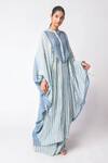 Buy_JAYATI GOENKA_Sky Printed Kaftan Set _Online_at_Aza_Fashions