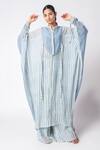 Buy_JAYATI GOENKA_Sky Printed Kaftan Set _at_Aza_Fashions