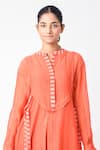 JAYATI GOENKA_Chanderi Silk Kurta Set _at_Aza_Fashions