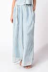 Shop_Jayati Goenka_Stripe Print Vest With Pant _Online_at_Aza_Fashions