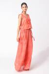 Buy_Jayati Goenka_Printed Vest With Pant _Online_at_Aza_Fashions