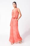 Shop_Jayati Goenka_Printed Vest With Pant _Online_at_Aza_Fashions