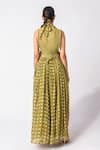 Shop_Jayati Goenka_Printed Skirt Set With Overlay _at_Aza_Fashions