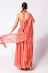 Shop_Jayati Goenka_Chanderi Silk Printed Wrap Top Skirt Set _at_Aza_Fashions