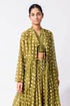 Jayati Goenka_Chanderi Silk Printed Kurta Set _Online_at_Aza_Fashions