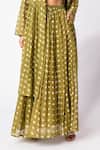 Buy_Jayati Goenka_Chanderi Silk Printed Kurta Set 
