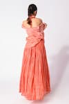 Buy_Jayati Goenka_Linear Print Kurta Skirt Set _Online_at_Aza_Fashions