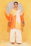 Buy_Jyoti Bansal_Geometric Print Kurta With Salwar _at_Aza_Fashions