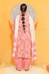Shop_Jyoti Bansal_Floral Print Kurta Set _at_Aza_Fashions