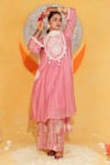Buy_Jyoti Bansal_Embroidered Kurta Set _at_Aza_Fashions