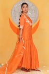 Jyoti Bansal_Embroidered Kurta Skirt Set _Online_at_Aza_Fashions