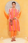 Buy_Jyoti Bansal_Colorblock Kurta Set _Online_at_Aza_Fashions