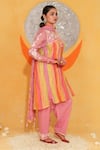 Shop_Jyoti Bansal_Yoke Embroidered Kurta Set _Online_at_Aza_Fashions